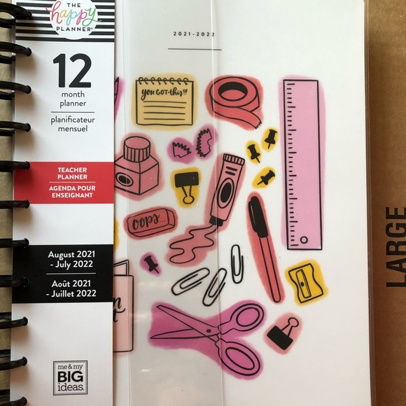Happy Planner 2021-2022 Love of Learning Teacher 12m - Picture 4 of 8